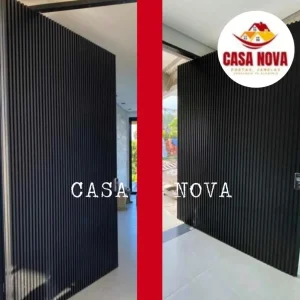 Portas pivotantes alumínio